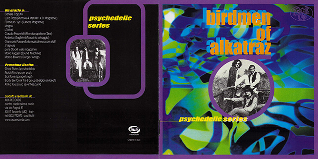 Birdmen Of Alkatraz CD Psychedelic Series booklet 1